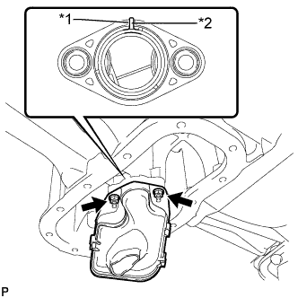 Install a new gasket to the oil strainer. Cylinder head gasket 1GR-FE Installation