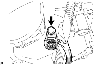 Camshaft Position Sensor - Removal. 3UR-FE ENGINE CONTROL. Land Cruiser URJ200 URJ202 GRJ200 VDJ200
