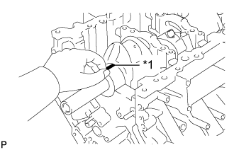 Cylinder Block - Inspection. 1UR-FE ENGINE MECHANICAL. Land Cruiser URJ200 URJ202 GRJ200 VDJ200