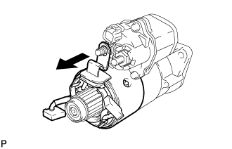 Starter - Disassembly. 1VD-FTV STARTING. Land Cruiser URJ200 URJ202 GRJ200 VDJ200