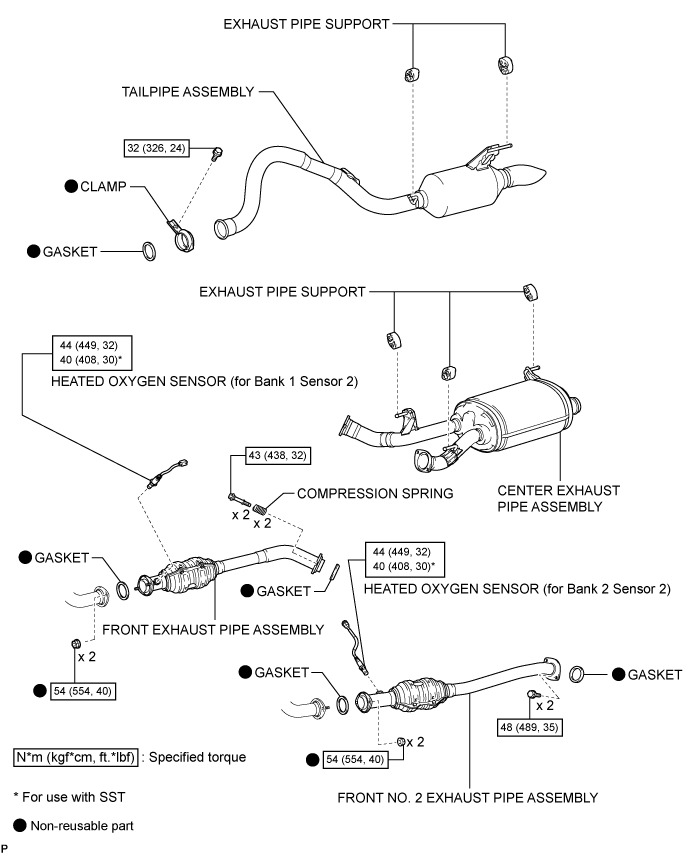 Land Cruiser. Urj200, 202 Grj200 Vdj200.1Gr-Fe Engine Mechanical.Engine.Engine Assembly Components