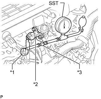 Intake System - On-Vehicle Inspection. 1VD-FTV INTAKE / EXHAUST. Land Cruiser URJ200 URJ202 GRJ200 VDJ200