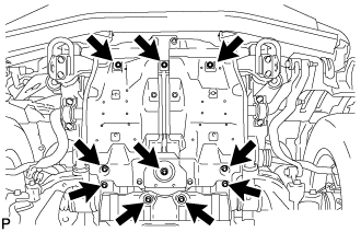 Automatic Transmission Assembly (For 1Vd-Ftv) - Removal. AB60F AUTOMATIC TRANSMISSION / TRANSAXLE. Land Cruiser URJ200  URJ202 GRJ200 VDJ200