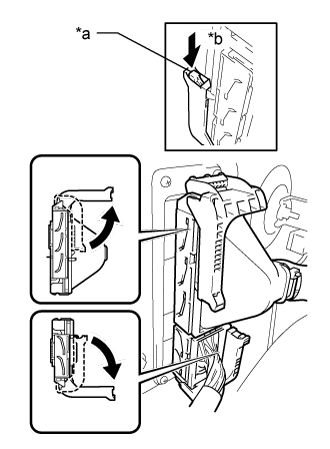 Ecm - Removal. 3UR-FE ENGINE CONTROL. Land Cruiser URJ200 URJ202 GRJ200 VDJ200