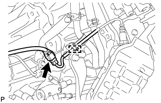 Automatic Transmission Assembly (For 3Ur-Fe) - Removal. AB60F AUTOMATIC TRANSMISSION / TRANSAXLE. Land Cruiser URJ200  URJ202 GRJ200 VDJ200