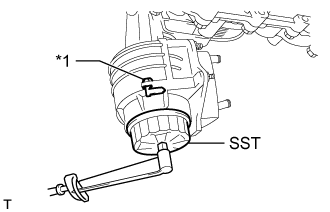 Engine Oil Cooler - Installation. 3UR-FE LUBRICATION. Land Cruiser URJ200  URJ202 GRJ200 VDJ200