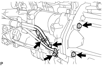 Automatic Transmission Assembly (For 1Ur-Fe) - Removal. AB60F AUTOMATIC TRANSMISSION / TRANSAXLE. Land Cruiser URJ200  URJ202 GRJ200 VDJ200