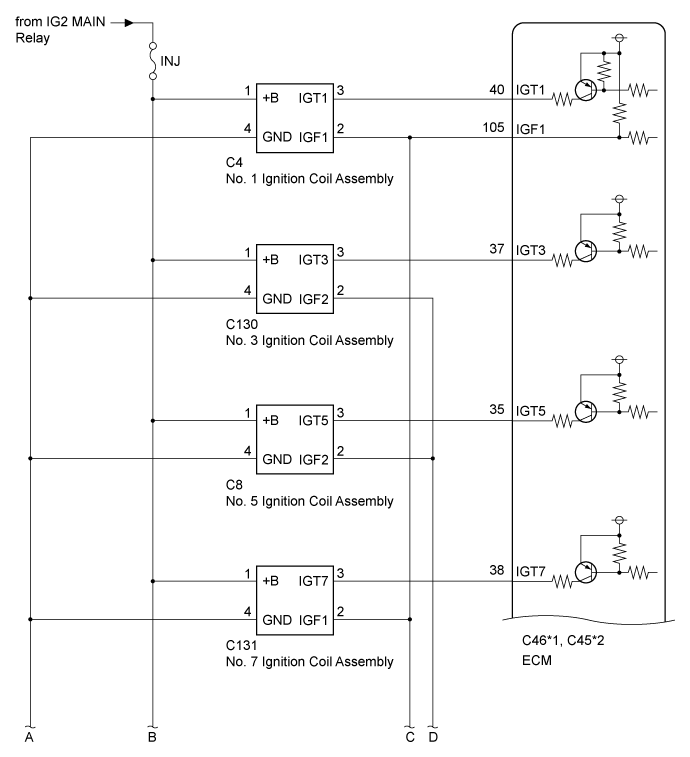 Land Cruiser. Urj200, 202 Grj200 Vdj200.1Ur-Fe Engine Control.Sfi System.
Dtc
  P0300  Random / Multiple Cylinder Misfire Detected