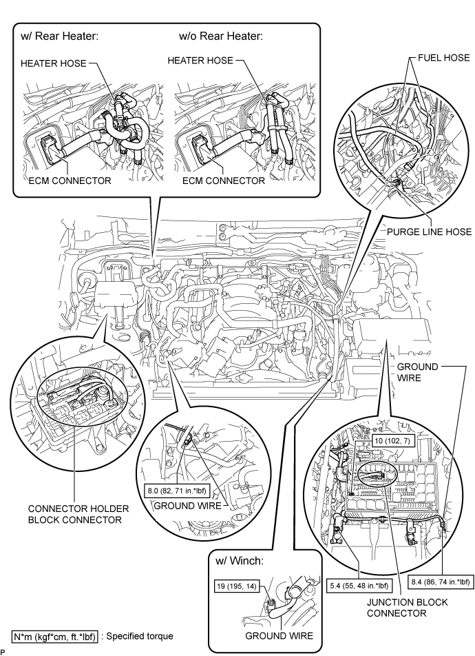 Land Cruiser. Urj200, 202 Grj200 Vdj200.3Ur-Fe Engine Mechanical.Engine.Engine Assembly Components