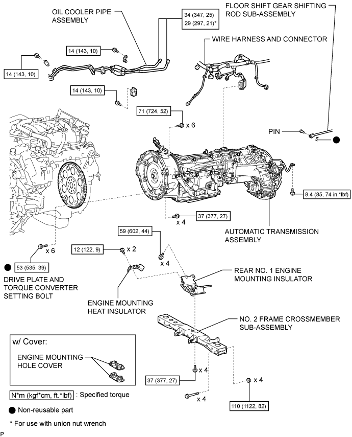 Land Cruiser. Urj200, 202 Grj200 Vdj200.3Ur-Fe Engine Mechanical.Engine.Engine Assembly Components