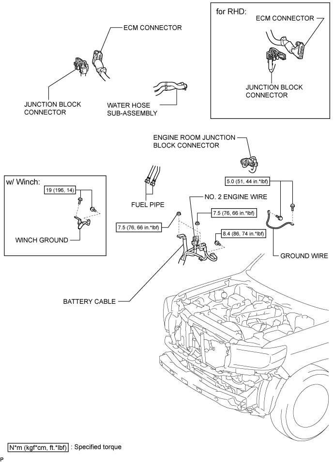 Land Cruiser. Urj200, 202 Grj200 Vdj200.1Gr-Fe Engine Mechanical.Engine.Engine Assembly Components
