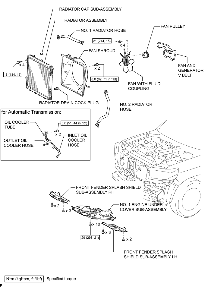 Land Cruiser. Urj200, 202 Grj200 Vdj200.1Gr-Fe Engine Mechanical.Engine.Engine Assembly Components