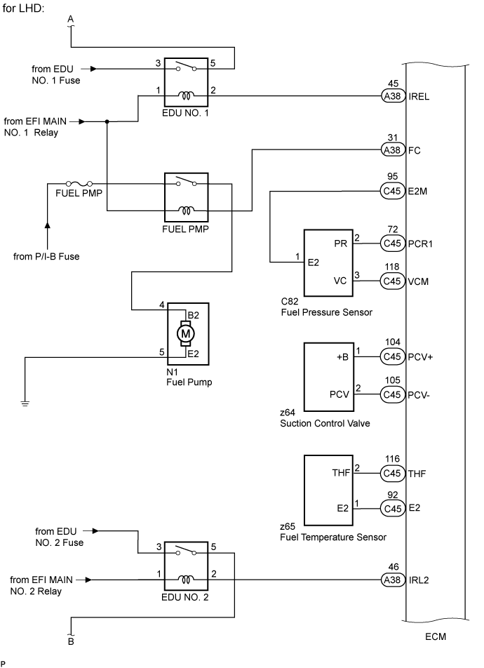 Land Cruiser. Urj200, 202 Grj200 Vdj200.1Vd-Ftv Fuel.Fuel System (W/ Dpf).Fuel System (W/ Dpf)  System Diagram