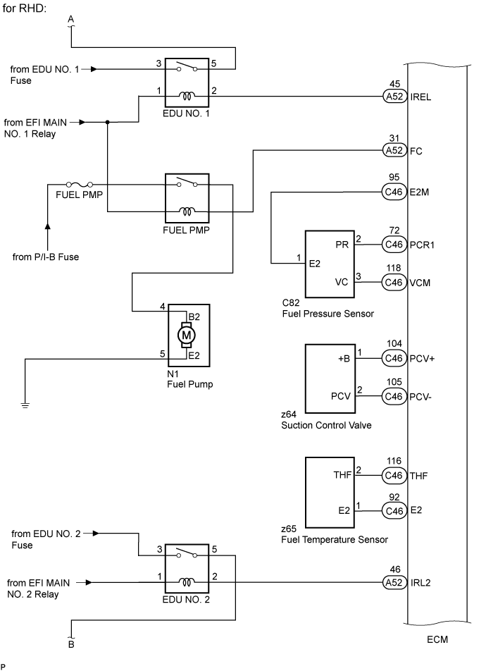 Land Cruiser. Urj200, 202 Grj200 Vdj200.1Vd-Ftv Fuel.Fuel System (W/ Dpf).Fuel System (W/ Dpf)  System Diagram