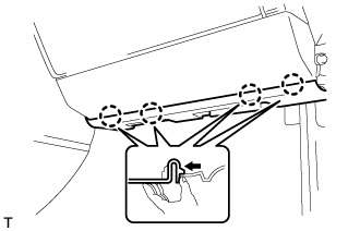 Wiper Ecu - Removal. WIPER / WASHER. Land Cruiser URJ200  URJ202 GRJ200 VDJ200