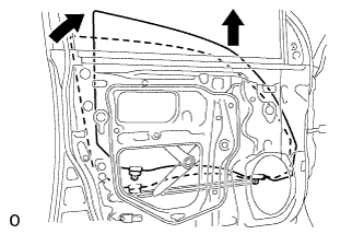 Power Window Regulator Motor (For Front Door) - Removal. WINDOW / GLASS. Land Cruiser URJ200  URJ202 GRJ200 VDJ200