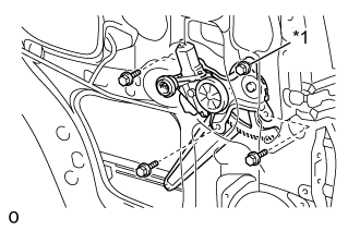 Power Window Regulator Motor (For Rear Door) - Removal. WINDOW / GLASS. Land Cruiser URJ200  URJ202 GRJ200 VDJ200