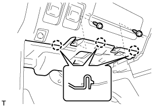 Rear Differential Lock Control Switch (W/ Differential Lock) - Installation. AXLE AND DIFFERENTIAL. Land Cruiser URJ200  URJ202 GRJ200 VDJ200