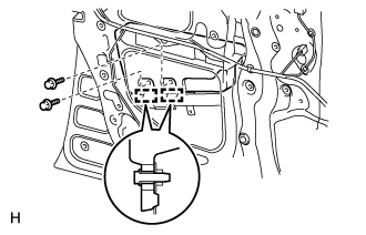 Front Door - Disassembly. DOOR / HATCH. Land Cruiser URJ200  URJ202 GRJ200 VDJ200