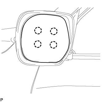 Outer Rear View Mirror - Reassembly. MIRROR EXT. Land Cruiser URJ200  URJ202 GRJ200 VDJ200