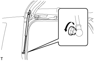 Back Door - Disassembly. DOOR / HATCH. Land Cruiser URJ200  URJ202 GRJ200 VDJ200