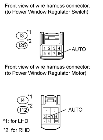 Power Window Control System (For Models With Jam Protection Function On 4 Windows) - Front Passenger Side Power Window Auto Up / Down Function Does Not Operate With Front Passenger Side Power Window Switch. WINDOW / GLASS. Land Cruiser URJ200  URJ202 GRJ200 VDJ200