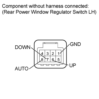 Dtc B2312  Power Window Switch Malfunction. WINDOW / GLASS. Land Cruiser URJ200  URJ202 GRJ200 VDJ200