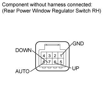 Dtc B2312  Power Window Switch Malfunction. WINDOW / GLASS. Land Cruiser URJ200  URJ202 GRJ200 VDJ200