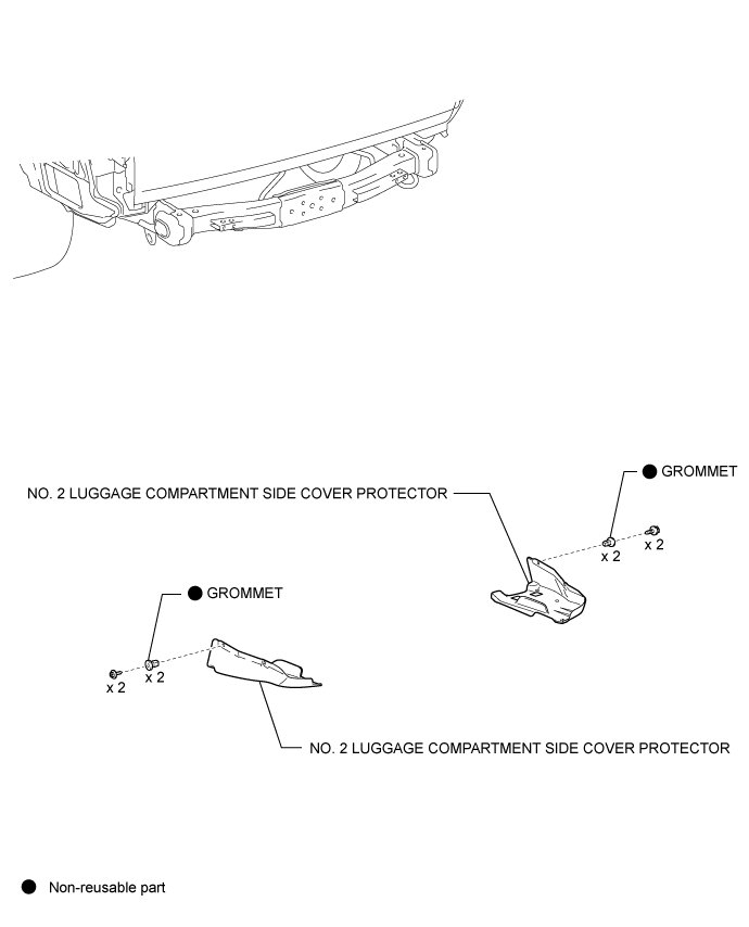 Rear Bumper (W/ Pintle Hook) - Components. EXTERIOR PANELS / TRIM. Land Cruiser URJ200  URJ202 GRJ200 VDJ200