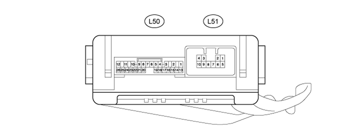 Wiper And Washer System (W/ Rain Sensor) - Terminals Of Ecu. WIPER / WASHER. Land Cruiser URJ200  URJ202 GRJ200 VDJ200