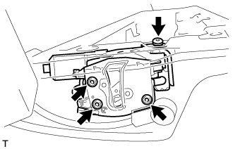 Back Door - Disassembly. DOOR / HATCH. Land Cruiser URJ200  URJ202 GRJ200 VDJ200