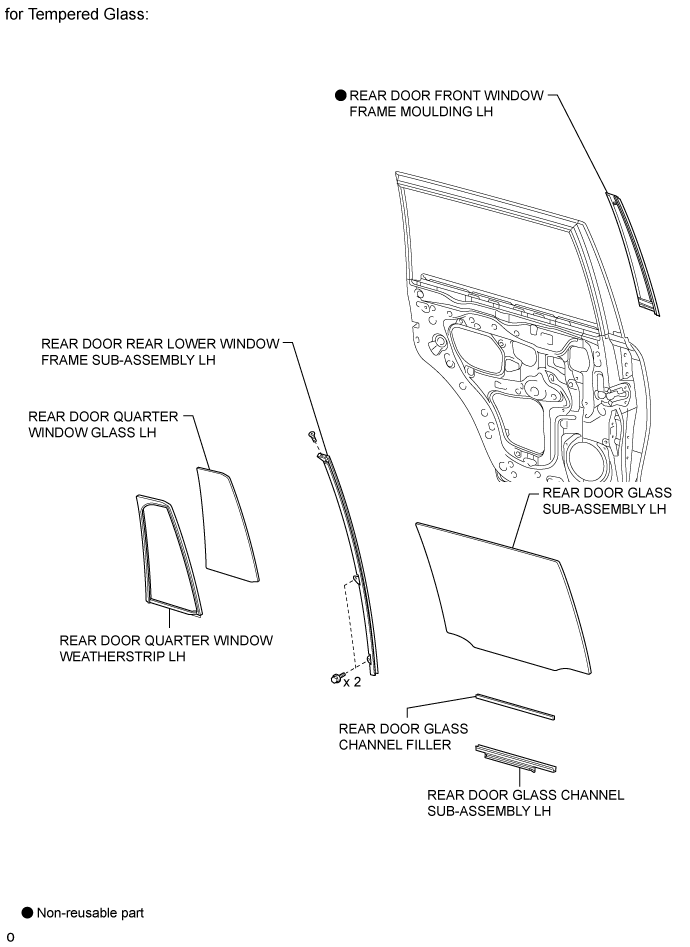 Rear Door - Components. DOOR / HATCH. Land Cruiser URJ200  URJ202 GRJ200 VDJ200