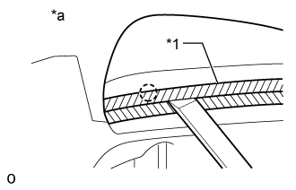 Outer Rear View Mirror - Disassembly. MIRROR EXT. Land Cruiser URJ200  URJ202 GRJ200 VDJ200