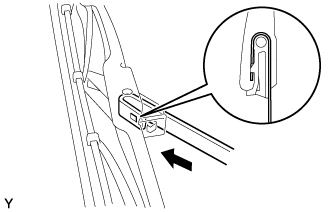 Rear Wiper Rubber (For Double Swing Out Type) - Replacement. WIPER / WASHER. Land Cruiser URJ200  URJ202 GRJ200 VDJ200