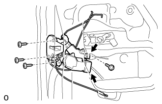 Back Door (For Double Swing Out Type) - Disassembly. DOOR / HATCH. Land Cruiser URJ200  URJ202 GRJ200 VDJ200