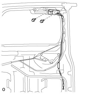 Back Door (For Double Swing Out Type) - Disassembly. DOOR / HATCH. Land Cruiser URJ200  URJ202 GRJ200 VDJ200