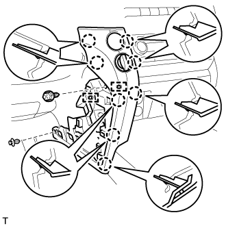 Clutch Master Cylinder (For Lhd) - Removal. CLUTCH. Land Cruiser URJ200  URJ202 GRJ200 VDJ200