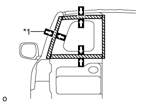 Back Door Glass (For Double Swing Out Type) - Installation. WINDOW / GLASS. Land Cruiser URJ200  URJ202 GRJ200 VDJ200