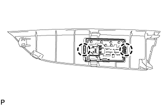 Front Passenger Side Power Window Switch - Installation. WINDOW / GLASS. Land Cruiser URJ200  URJ202 GRJ200 VDJ200