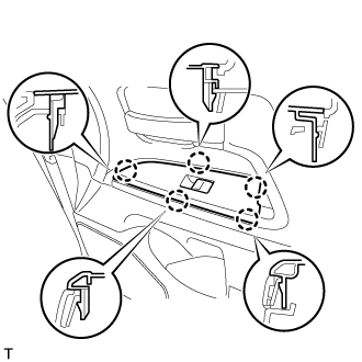 Front Passenger Side Power Window Switch - Installation. WINDOW / GLASS. Land Cruiser URJ200  URJ202 GRJ200 VDJ200