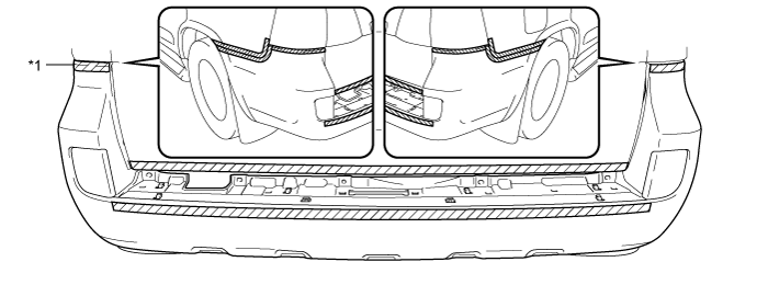 Rear Bumper (For Standard) - Removal. EXTERIOR PANELS / TRIM. Land Cruiser URJ200  URJ202 GRJ200 VDJ200