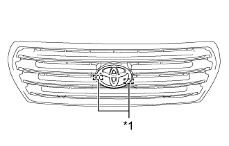 Radiator Grille - Reassembly. EXTERIOR PANELS / TRIM. Land Cruiser URJ200  URJ202 GRJ200 VDJ200