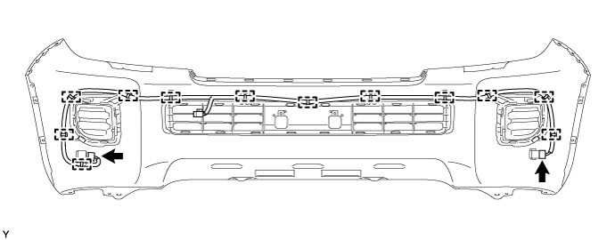 Front Bumper (For Standard) - Disassembly. EXTERIOR PANELS / TRIM. Land Cruiser URJ200  URJ202 GRJ200 VDJ200