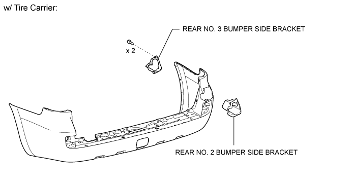 Rear Bumper (W/ Pintle Hook) - Components. EXTERIOR PANELS / TRIM. Land Cruiser URJ200  URJ202 GRJ200 VDJ200