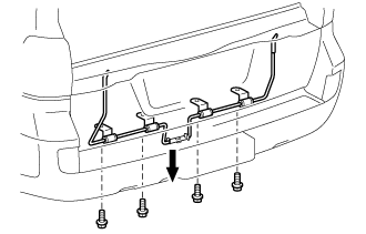 Back Door - Disassembly. DOOR / HATCH. Land Cruiser URJ200  URJ202 GRJ200 VDJ200