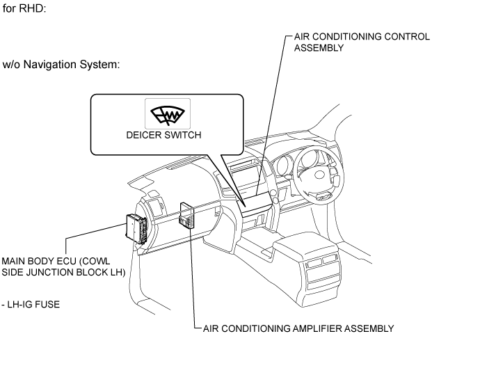 Windshield Deicer System - Parts Location. WINDOW / GLASS. Land Cruiser URJ200  URJ202 GRJ200 VDJ200