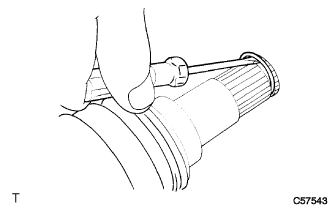 Front Drive Shaft Assembly - Disassembly. DRIVE SHAFT / PROPELLER SHAFT. Land Cruiser URJ200  URJ202 GRJ200 VDJ200