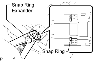Land Cruiser. Urj200, 202 Grj200 Vdj200.Steering Column.Power Tilt And Power Telescopic Steering Column System.Steering Column Assembly (For Manual Tilt And Manual Telescopic Steering Column)  Disassembly
