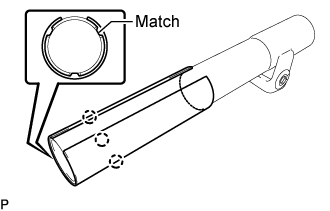 Land Cruiser. Urj200, 202 Grj200 Vdj200.Steering Column.Power Tilt And Power Telescopic Steering Column System.Steering Column Assembly (For Manual Tilt And Manual Telescopic Steering Column)  Reassembly