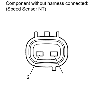 Speed Sensor - Inspection. AB60F AUTOMATIC TRANSMISSION / TRANSAXLE. Land Cruiser URJ200 URJ202 GRJ200 VDJ200